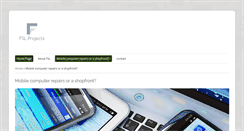 Desktop Screenshot of fslprojects.com